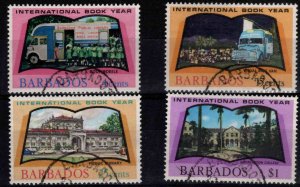 Barbados Scott 376-379 Used Book Mobile stamp set