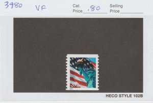 Scott# 3979 2006 39c Flag & Statue of Liberty Issue VF MNH Coil #2