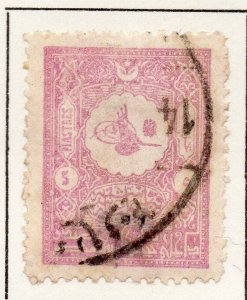 Turkey 1901 Early Issue Fine Used 5p. 049359