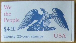 US Scott 2359a Booklet #162 (22 cents)