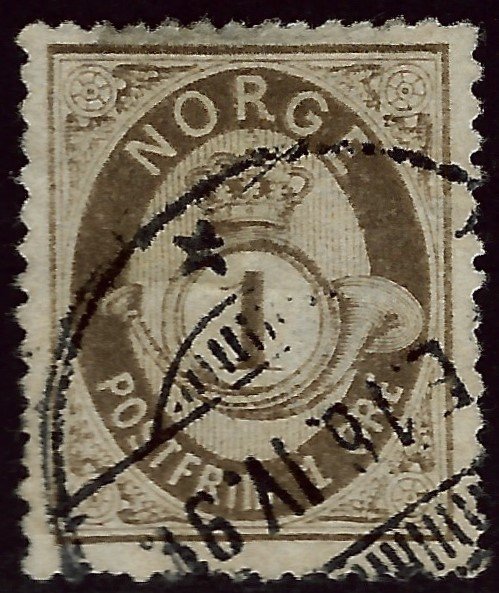 Norway #22 Used F-VF...Chance to buy a Bargain!