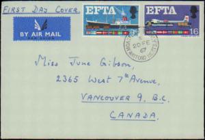 Great Britain, Worldwide First Day Cover