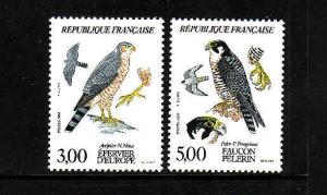 D1-France-Sc#1940-1-unused NH-Local Birds-Peregrine Falcon-A