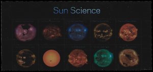 PCBstamps   US #5598/5507b Block $5.50(10x{55c})Sun Science, MNH, (3)