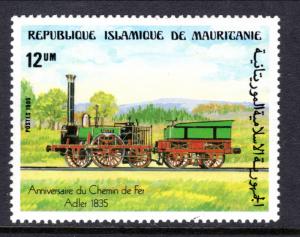 Mauritania 580 Train MNH VF