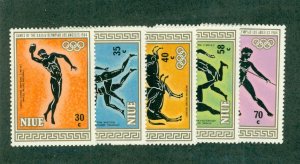 NIUE 432-6 MH CV $3.25 BIN $1.50