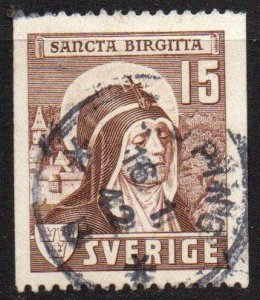 Sweden Sc #327 Used