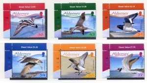 Alderney 2009 Resident Birds Set SGA363/A368 Unmounted Mint