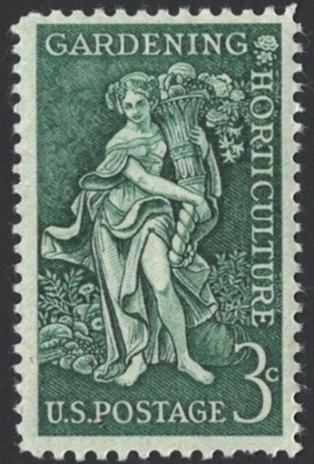 SC#1100 3¢ Gardening Horticulture Issue (1958) MNH