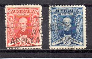 Australia 104-105 used