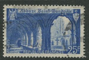 France - Scott 623 - General Issue -1949 - FU -Single 25fr Stamp