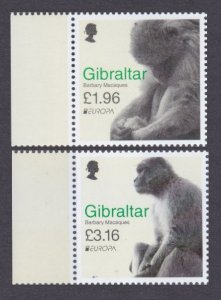 2021 Gibraltar 2000-2001 Europa Cept - Monkeys  13,50 €