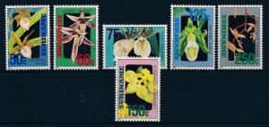 [SU721] Suriname Surinam 1992 Flora Flowers Orchids MNH