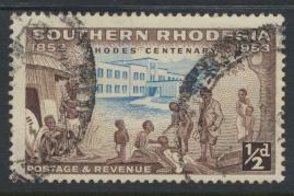 Southern Rhodesia  SG 71  SC# 74 Used  Centenary  Cecil Rhodes see details 