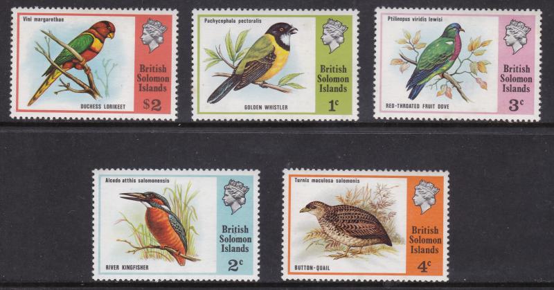 British Solomon Isl, Fauna, Birds MNH / 1975