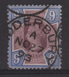 GB 1887 9d sg209 very fine used neat steel cds cat £40