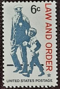 US Scott # 1343; 6c Law and Order from 1968; MNH, og;  VF;