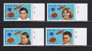 Fiji B7-B10 Set MNH IYC, International Year of the Child (A)