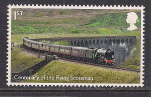 GB 2023 QE2 1st Flying Scotsman 60103 picture stamp Umm SG 4786 ( E1043 )