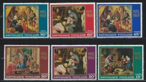 TOGO SC# 661-4, C100-1 F-VF MNH 1968