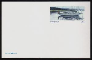 #UX627 Sailboat Postal Card  - Mint