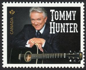 TOMMY HUNTER = COUNTRY ARTISTS = stamp from SS Canada 2014 #2765d MNH