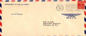 United States A.P.O.'s 6c Adams Prexie 1953 Army Air Force Postal Service, A....