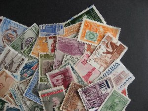 Colombia older all different packet of 100, mixed condition but worth a look!