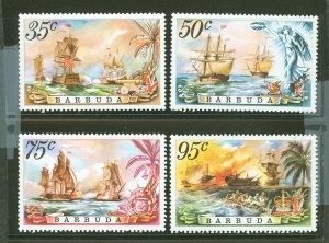 Barbuda #209-212  Single (Complete Set)