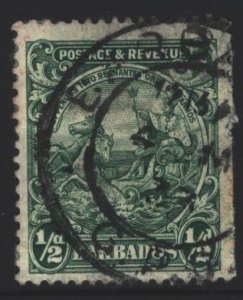 Barbados Sc#166 Used