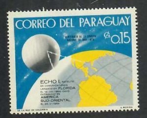 Paraguay; Scott 995; 1966; Unused; NH