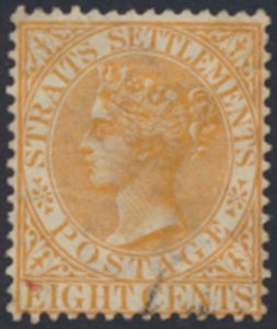 Straits Settlements    SC# 49 Used  see details & scans