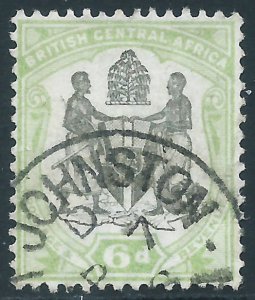 British Central Africa, Sc #48, 6d Used