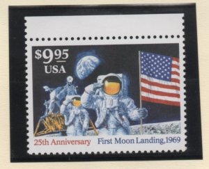 SCOTT # 2842  unused OG  MNH   $9.95  Moon Landing  25th  Anniv.