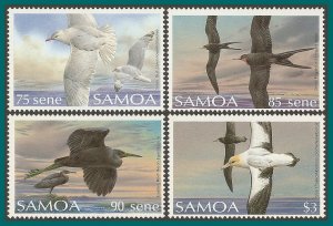 Samoa 1989 Birds 2, MNH #735-738,SG798-SG801