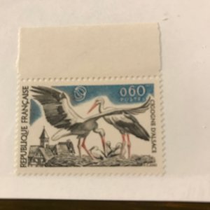 France Scott #1370 MNH - 60¢ White Storks (1) - Superb