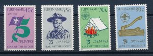 [SU333] Suriname Surinam 1983 Scouting MNH