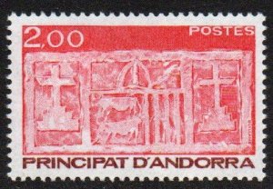 French Andorra Sc #317 Mint Hinged