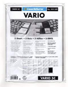 VARIO 5C Sheets, 5 Clear Pockets, Lighthouse