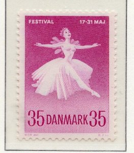 Denmark 1956-59 Early Issue Fine Mint Hinged 35ore. NW-225258