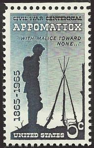 # 1182 MINT NEVER HINGED APPOMATTOX