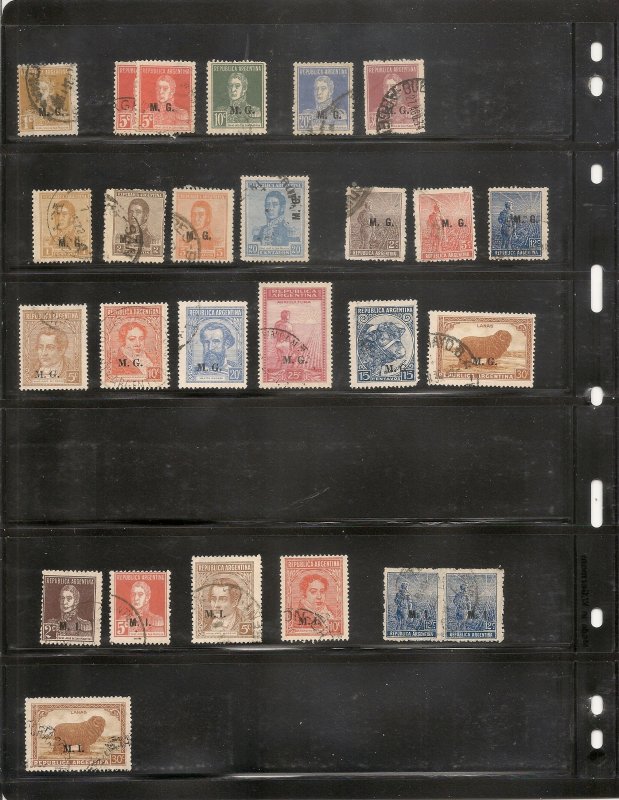 Argentina   Officials, 150 different        Used