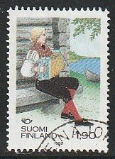 1989 Finland - Sc 797 - used VF - 1 single - Nordic Cooperation