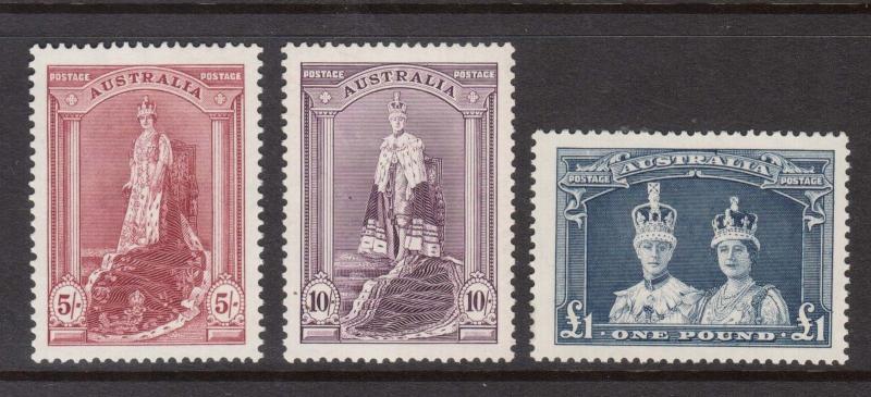 Australia #177 - #179 VF/NH Set 