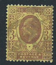 GB Edward VII SG 233b Fine Used  shade