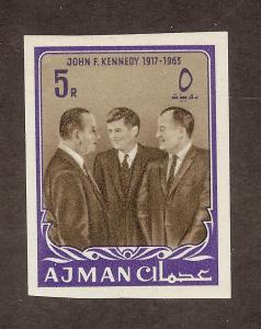 AJMAN SC# 25 VF MNH 1964 5 Rupee Imp.