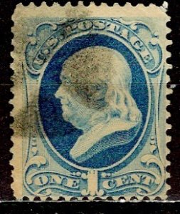 U.S.A.; 1879; Sc. # 182;  Used Single Stamp