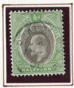 SOUTHERN NIGERIA; 1903 early Ed VII issue fine used 1/2d. value