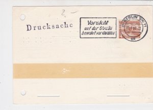 Germany 1954 BerlinSW Cancel Slogan Cancel Berlin Buildings Stamps Card Ref24321