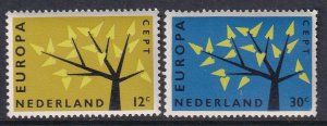 Netherlands 394-395 Europa MNH VF